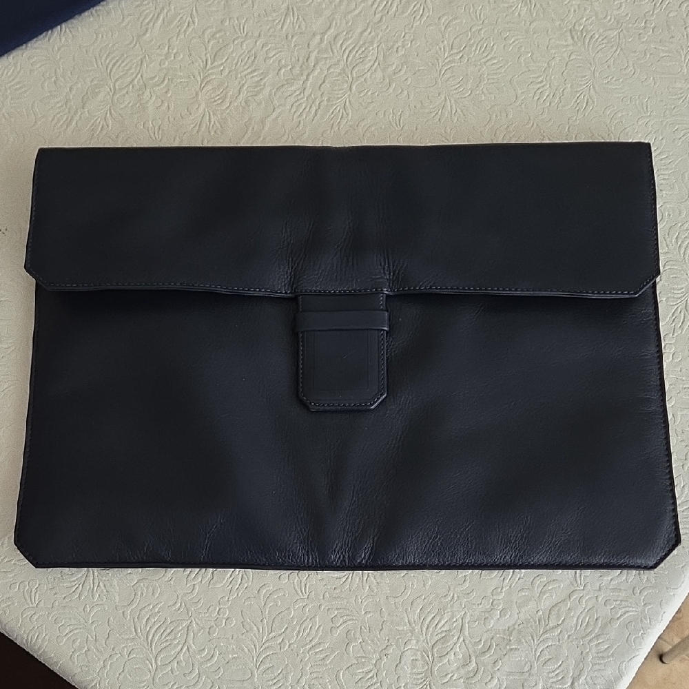 Piaget Navy Top Leather Envelope For Piaget Watch Or Documents